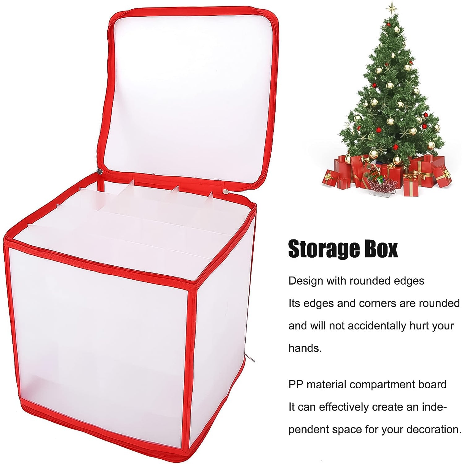 Zipper-Sealed Storage Organizer with Compartments Zipper-Sealed Storage Organizer with Compartments
